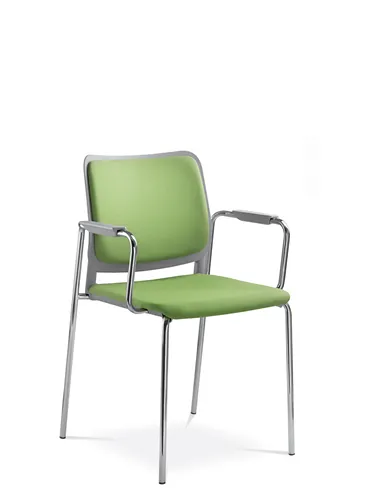 Кресло LD SEATING TIME 172-N4, BR для посетителей, на ножках