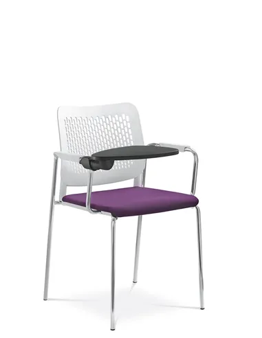 Кресло LD SEATING TIME 171-N4, BR+TP для аудиторий, с откидным  столиком