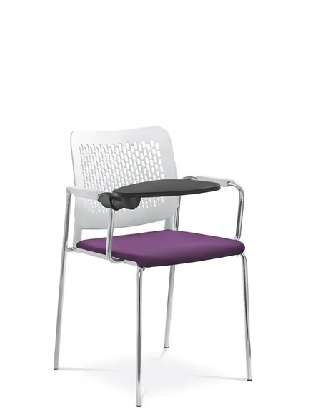 Кресло LD SEATING TIME 171-N4, BR+TP для аудиторий, с откидным  столиком