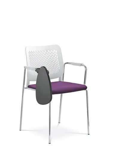 Кресло LD SEATING TIME 171-N4, BR+TP для аудиторий, с откидным  столиком