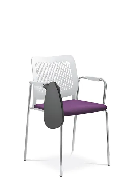 Кресло LD SEATING TIME 171-N4, BR+TP для аудиторий, с откидным  столиком