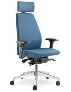 Кресло LD SEATING ALVA 330 SYS-N6, HO эргономичное, с высокой спинкой