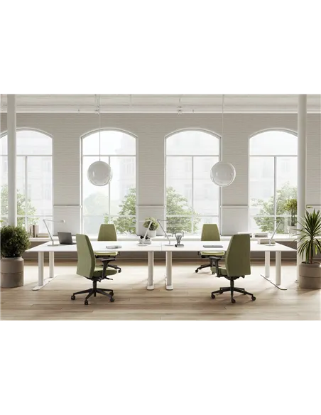 Кресло LD SEATING ALVA 330 SYS-N6, HO эргономичное, с высокой спинкой