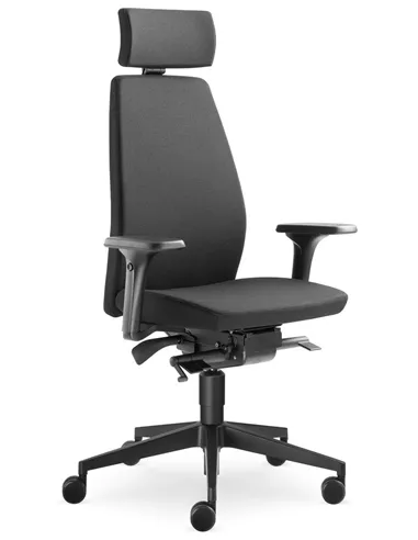 Кресло LD SEATING ALVA 330 SYS, HO эргономичное, с высокой спинкой