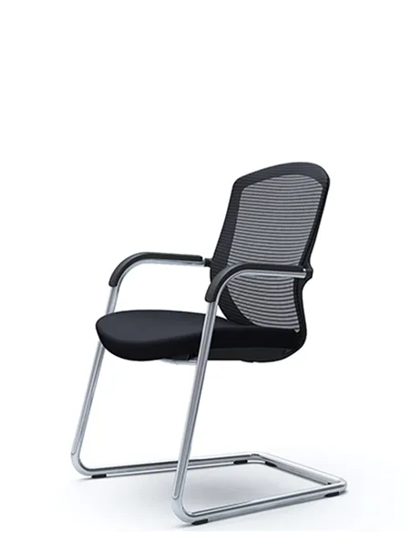 Кресло Okamura Contessa Guest chair Polished для посетителей, на полозьях