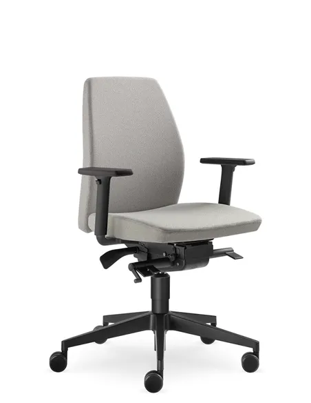 Кресло LD SEATING ALVA 332 SYS эргономичное, со средней спинкой