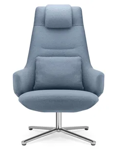 Крісло LD SEATING MELODY LOUNGE ML-XL-FR, N6 тканинне, з високою спинкою 2