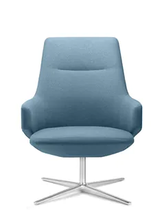 Крісло LD SEATING MELODY LOUNGE ML-L, N6 тканинне, із середньою спинкою 2