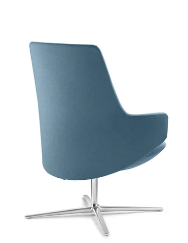 Кресло LD SEATING MELODY LOUNGE ML-L, N6 тканевое, со средней спинкой