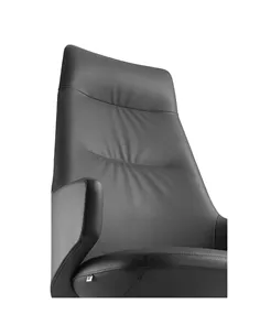Крісло LD SEATING MELODY LOUNGE ML-XL-FR, FW шкіряне, з високою спинкою 2
