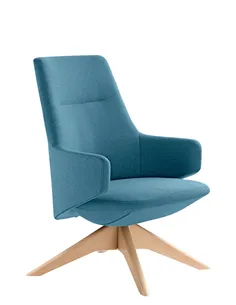 Крісло LD SEATING MELODY LOUNGE ML-L, FW тканинне, із середньою спинкою