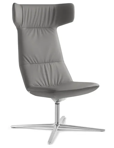Крісло LD SEATING FLEXI LOUNGE FL-XL, N6 тканинне, з високою спинкою