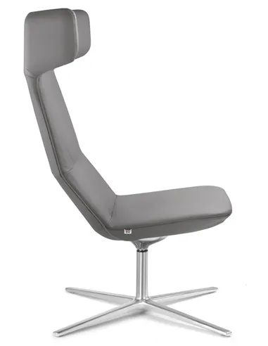 Крісло LD SEATING FLEXI LOUNGE FL-XL, N6 тканинне, з високою спинкою
