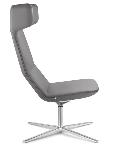 Крісло LD SEATING FLEXI LOUNGE FL-XL, N6 тканинне, з високою спинкою