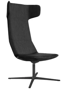 Крісло LD SEATING FLEXI LOUNGE FL-XL-RA, N1 тканинне, з високою спинкою