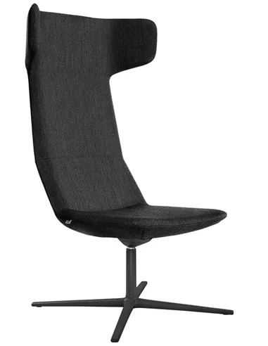 Крісло LD SEATING FLEXI LOUNGE FL-XL-RA, N1 тканинне, з високою спинкою