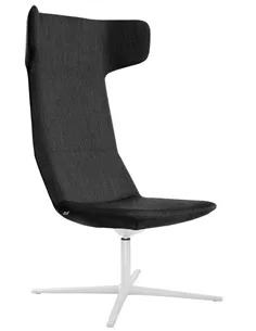 Крісло LD SEATING FLEXI LOUNGE FL-XL-RA, N0 тканинне, з високою спинкою