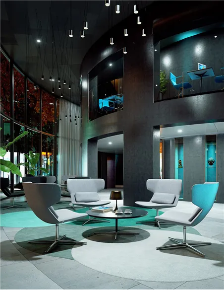 Конференц-крісло LD SEATING FLEXI LOUNGE FL-L, N0