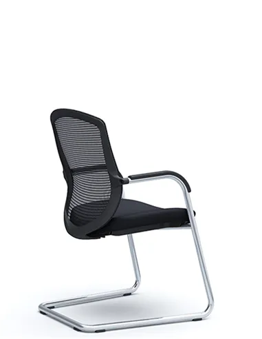 Кресло Okamura Contessa Guest chair Polished для посетителей, на полозьях