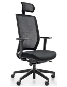 Крісло PROFIM VERIS NET (110 SFL BLACK P54PU), ергономічне