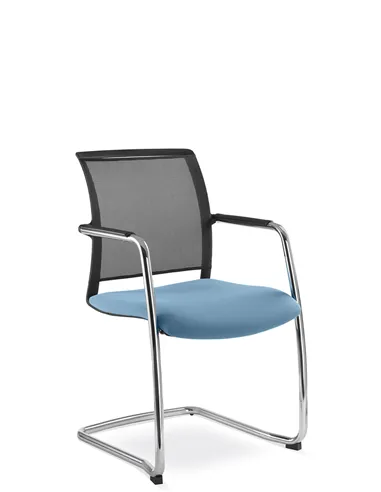 Крісло LD SEATING LOOK 272-Z для відвідувачів, на полозах