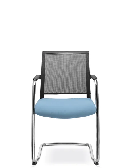 Крісло LD SEATING LOOK 272-Z для відвідувачів, на полозах