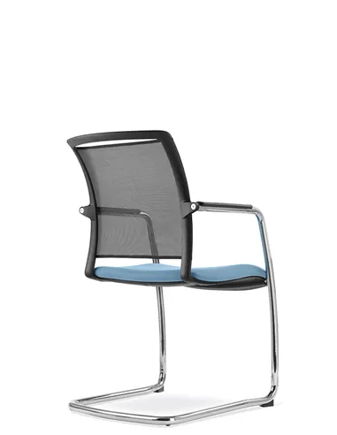 Крісло LD SEATING LOOK 272-Z для відвідувачів, на полозах