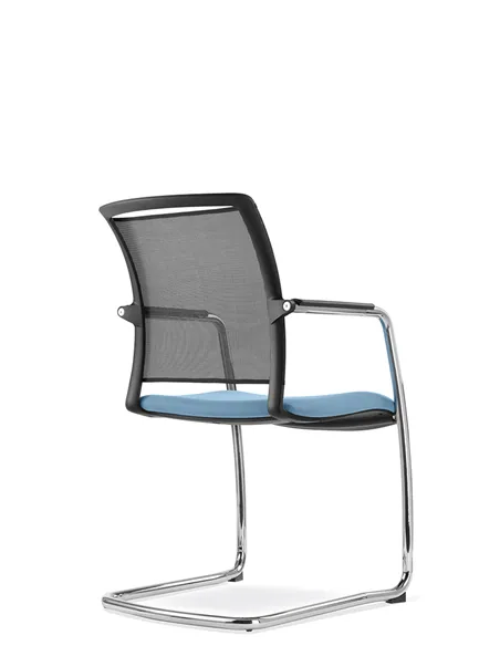 Крісло LD SEATING LOOK 272-Z для відвідувачів, на полозах