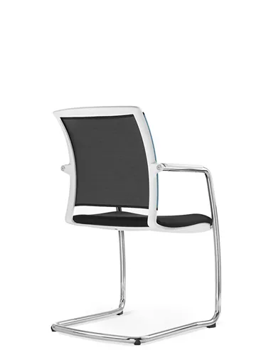 Кресло LD SEATING LOOK 273-Z для посетителей, на полозьях