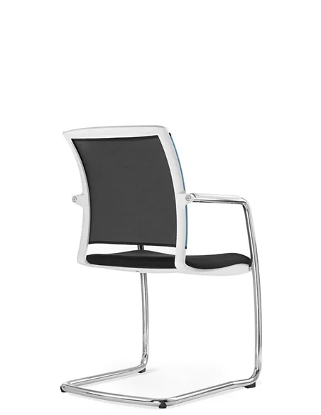 Кресло LD SEATING LOOK 273-Z для посетителей, на полозьях