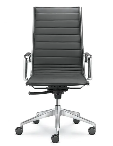 Кресло LD SEATING FLY 710 для руководителя, кожаное