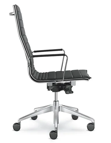 Кресло LD SEATING FLY 710 для руководителя, кожаное