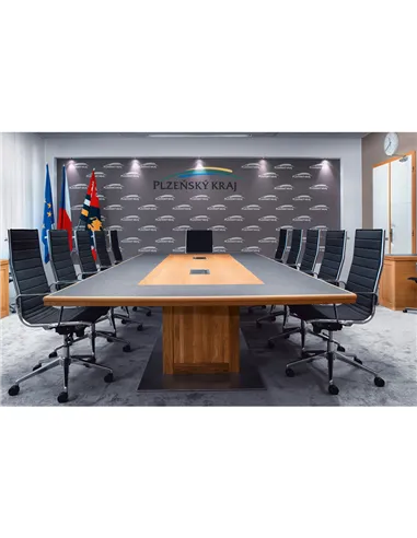 Кресло LD SEATING FLY 710 для руководителя, кожаное