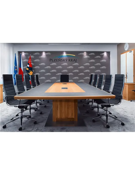 Кресло LD SEATING FLY 710 для руководителя, кожаное