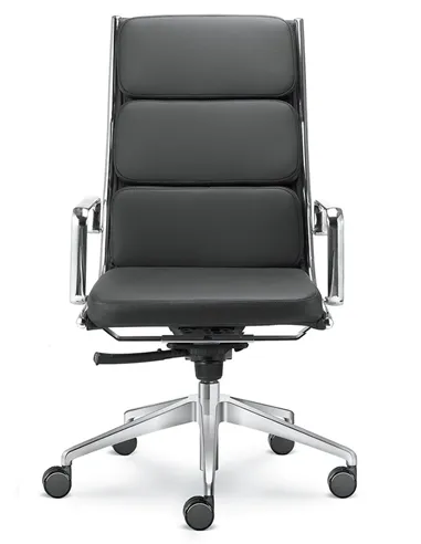 Кресло LD SEATING FLY 700 для руководителя, кожаное