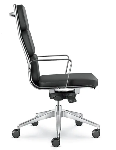 Кресло LD SEATING FLY 700 для руководителя, кожаное