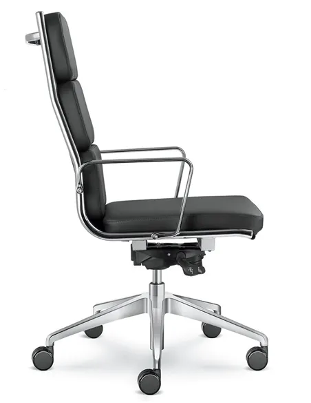 Кресло LD SEATING FLY 700 для руководителя, кожаное