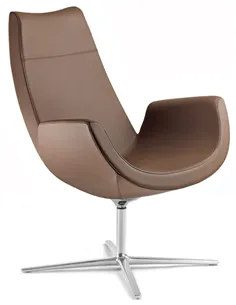 Лаунж-крісло LD SEATING RELAX RE-V-RA, F27-N6, шкіряне