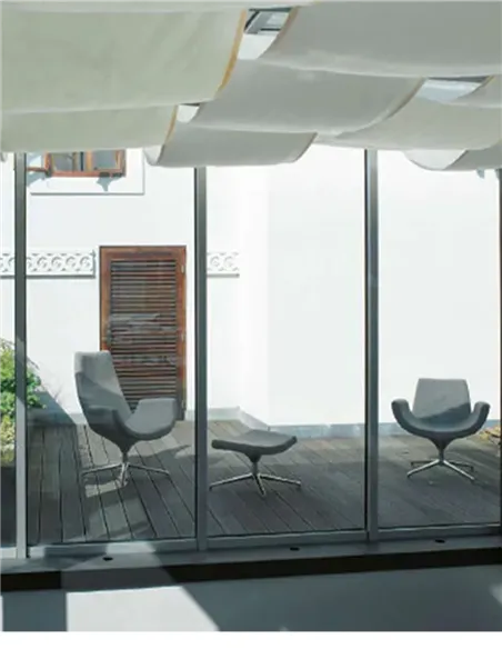 Лаунж-крісло LD SEATING RELAX RE-V-RA, F27-N1, шкіряне
