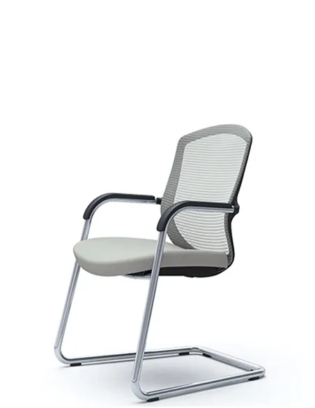 Кресло Okamura Contessa Guest chair Polished для посетителей, на полозьях