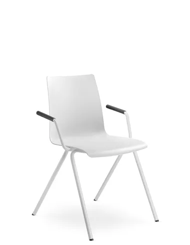Кресло LD SEATING EVO 010-N0, BR для посетителей, на ножках