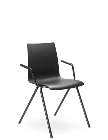 Кресло LD SEATING EVO 010-N1, BR для посетителей, на ножках