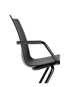 Кресло LD SEATING EVO 010-N1, BR для посетителей, на ножках 2