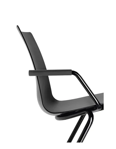 Кресло LD SEATING EVO 010-N1, BR для посетителей, на ножках