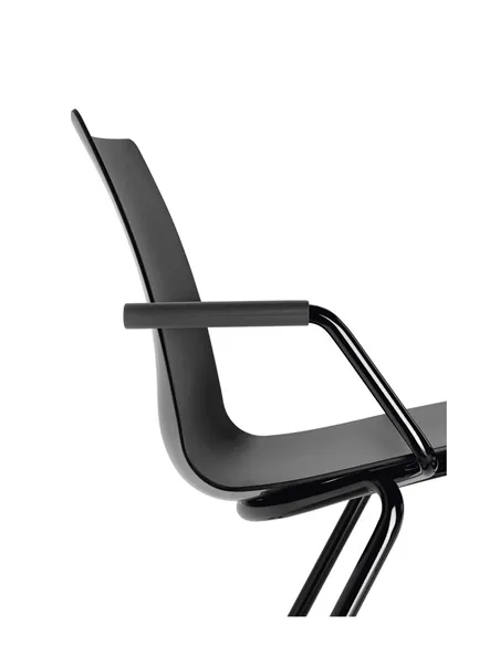 Кресло LD SEATING EVO 010-N1, BR для посетителей, на ножках