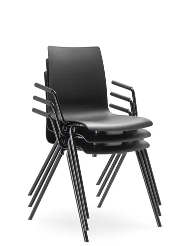Кресло LD SEATING EVO 010-N1, BR для посетителей, на ножках