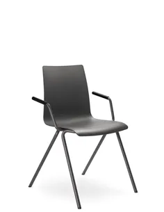 Кресло LD SEATING EVO 010-N5, BR для посетителей, на ножках