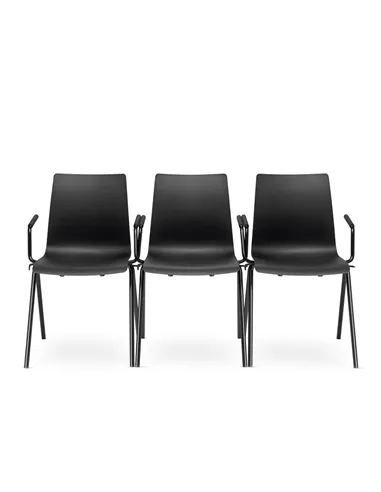Кресло LD SEATING EVO 010-N5, BR для посетителей, на ножках