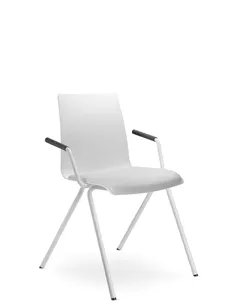 Кресло LD SEATING EVO 011-N0, BR для посетителей, на ножках