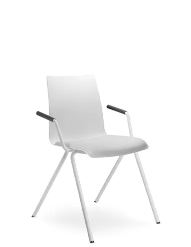 Кресло LD SEATING EVO 011-N0, BR для посетителей, на ножках